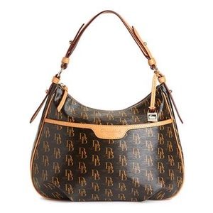 NWOT Dooney & Bourke Signature 1975 Collins Bag